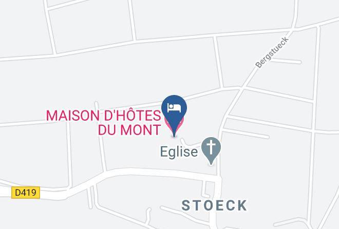 Bas Rhin - Maison D'hotes Du Mont Maps