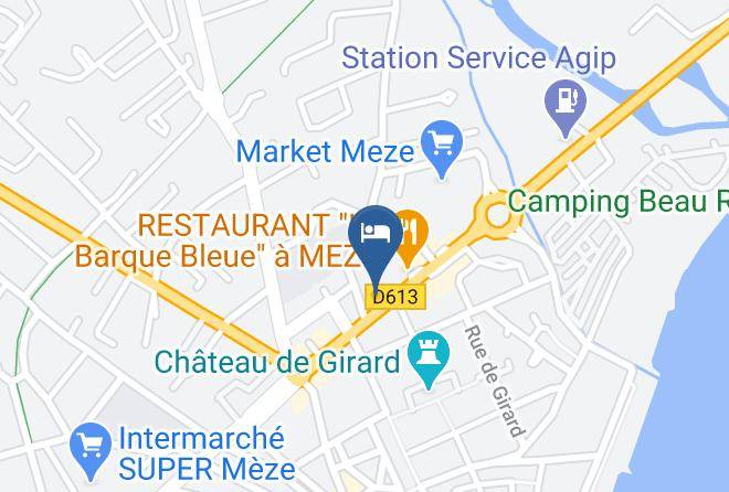 Herault - Maison D'hotes Et Restaurant Les Palmiers Maps