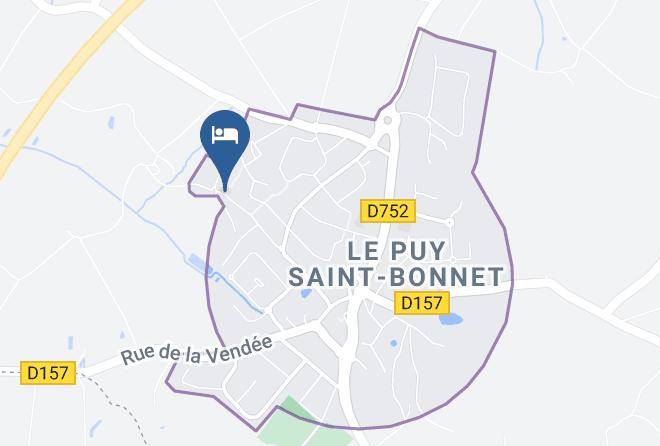 Maine Et Loire - Maison D'hotes La Blanchisserie Maps