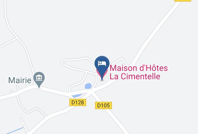 Yonne - Maison D'hotes La Cimentelle Maps