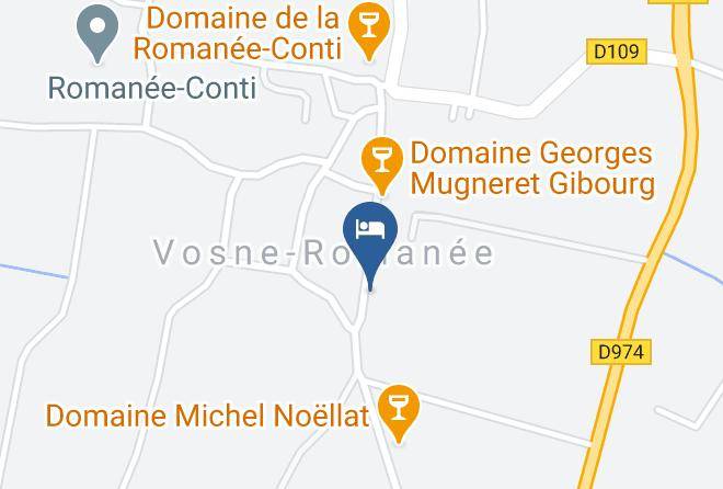 Cote D Or - Maison D'hotes La Colombiere Maps