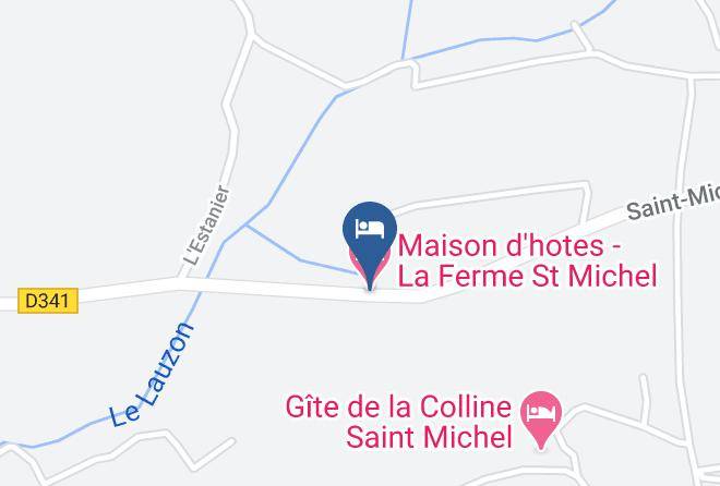 Drome - Maison D'hotes La Ferme St Michel Maps