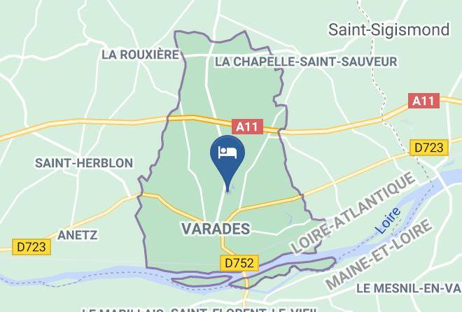 Loire Atlantique - Maison D'hotes La Grande Menuere Maps