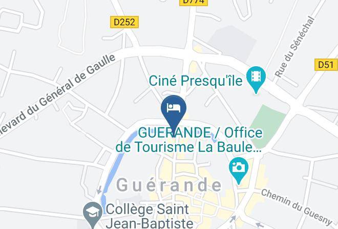 Loire Atlantique - Maison D'hotes La Guerandiere Maps