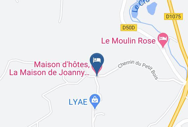 Isere - Maison D'hotes La Maison De Joanny Chirens Maps