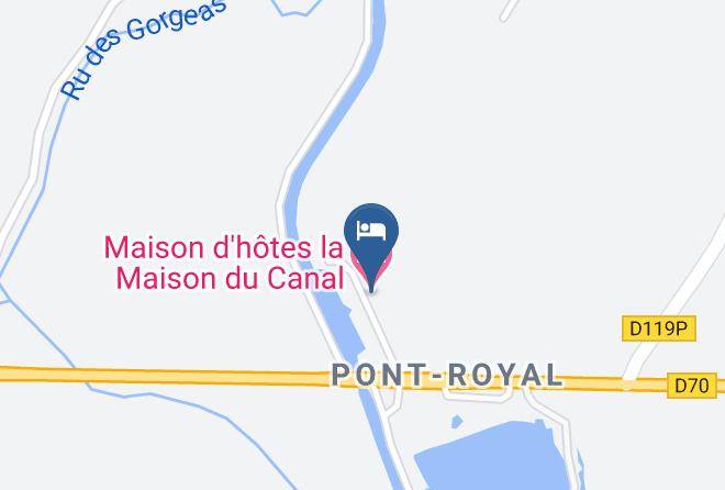 Cote D Or - Maison D'hotes La Maison Du Canal Maps