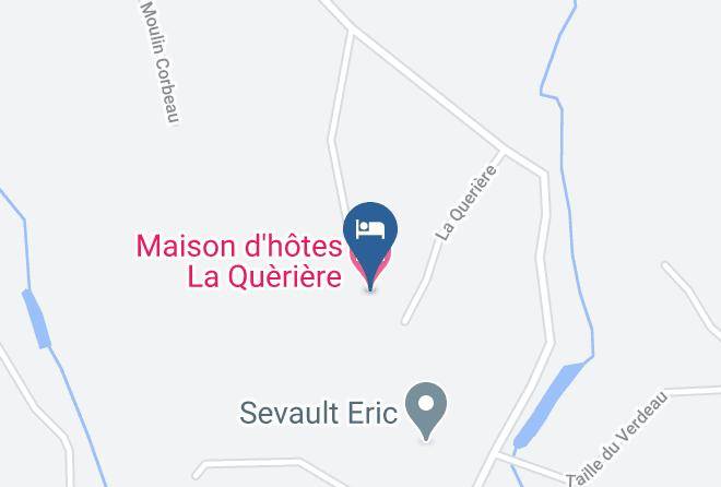 Loir Et Cher - Maison D'hotes La Queriere Maps