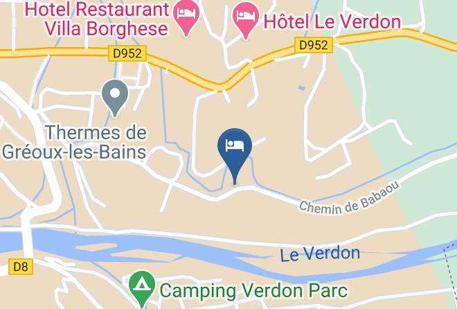 Alpes De Haute Provence - Maison D'hotes La Soleiade Maps