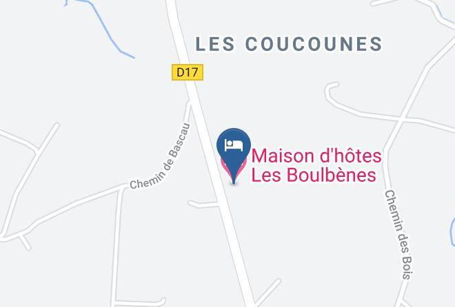Tarn Et Garonne - Maison D'hotes Les Boulbenes Maps
