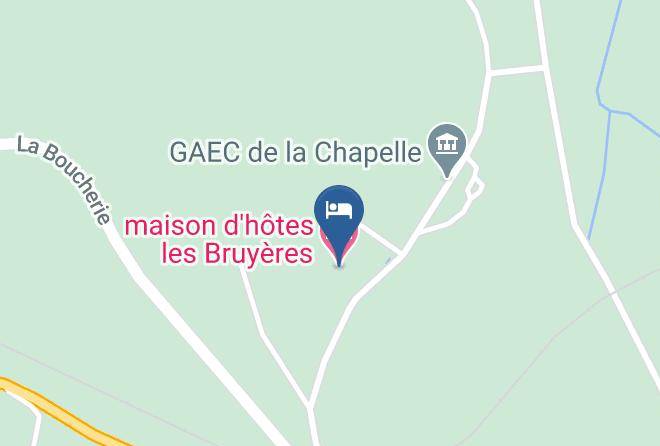 Orne - Maison D'hotes Les Bruyeres Maps