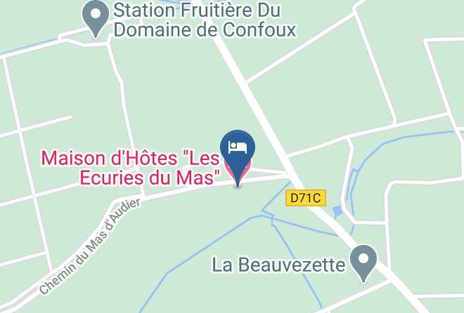Bouches Du Rhone - Maison D'hotes Les Ecuries Du Mas Maps