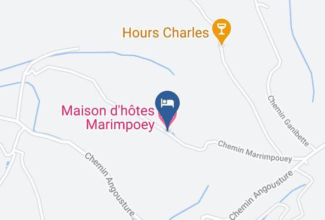 Pyrenees Atlantiques - Maison D'hotes Marimpoey Maps