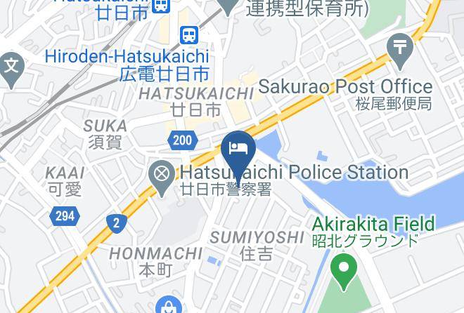 Hatsukaichi City - Maison D'hotes Monsieur Ryu Maps