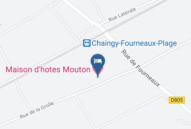 Loiret - Maison D'hotes Mouton Maps