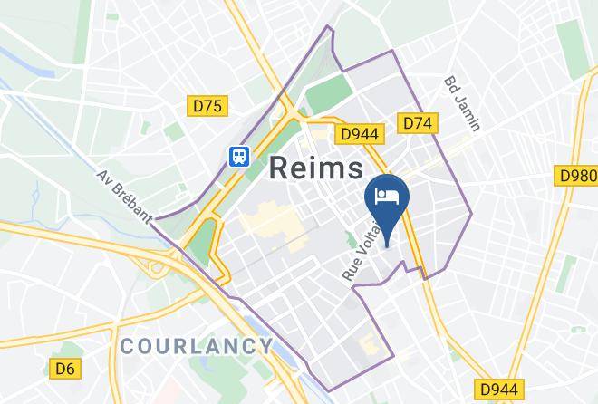 Marne - Maison D'hotes Remoise Maps
