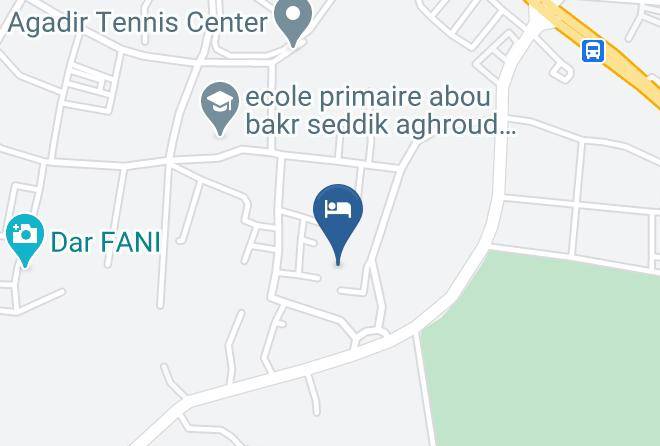 Agadir - Maison D'hotes Riad Des Golfs Maps