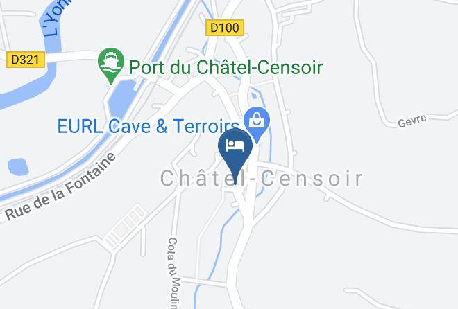 Yonne - Maison D'hotes Saint Francois Maps
