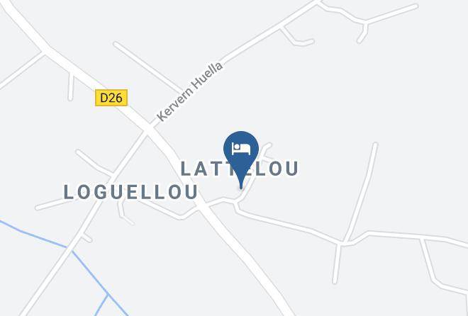 Chambres D'hotes Et Gite Ti Ar Yer Map