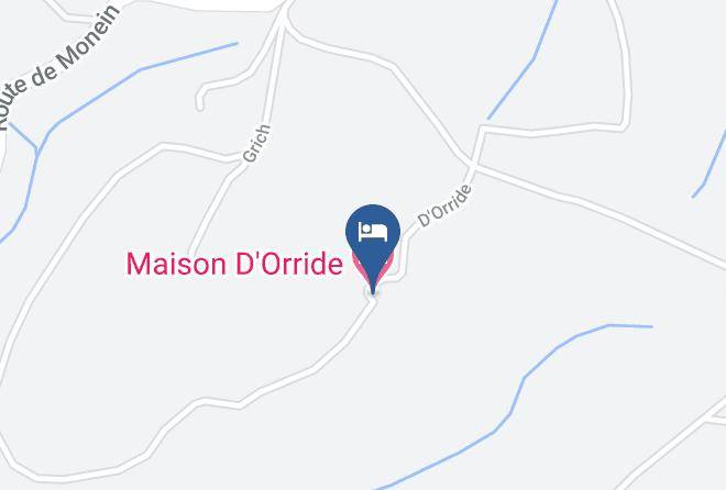 Pyrenees Atlantiques - Maison D'orride Maps