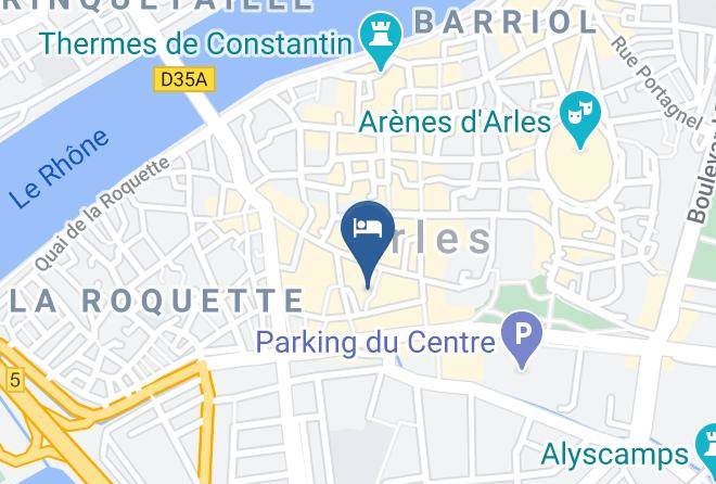 Bouches Du Rhone - Maison De Charme D'arles Maps