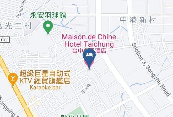Beitun District - Maison De Chine Hotel Taichung Maps