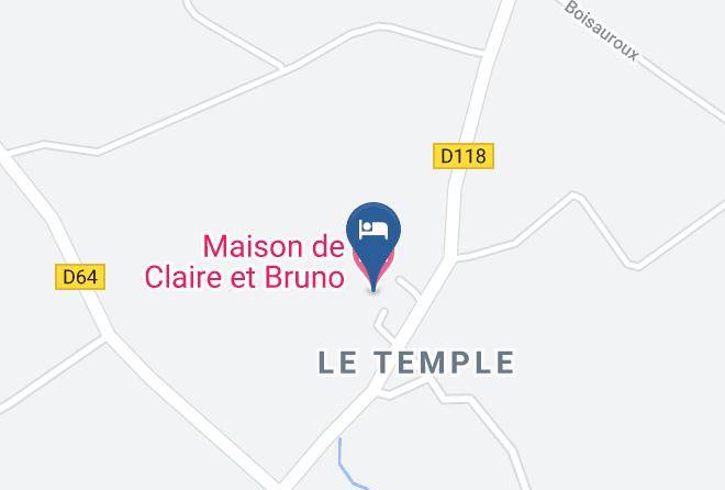 Charente - Maison De Claire Et Bruno Maps