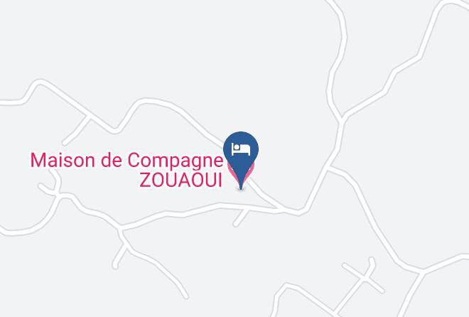 Tunisia - Maison De Compagne Zouaoui Maps