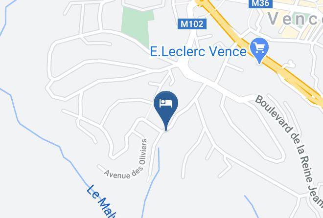Maritime Alps - Maison De L'ara Maps