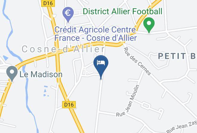 Allier - Maison De La Comtesse Maps