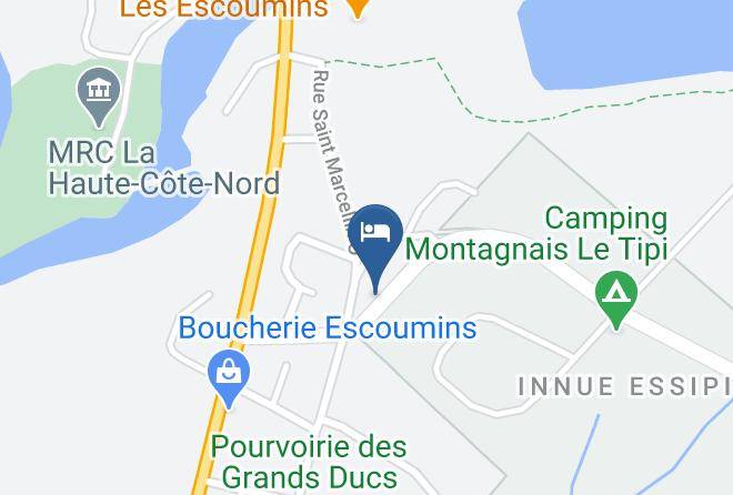 La Haute Cote Nord Regional County Municipality - Maison De La Vieille Cote Maps