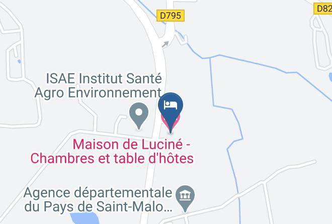 Ille Et Vilaine - Maison De Lucine Chambres Et Table D'hotes Maps