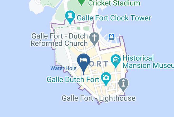 Galle - Maison De Raux Hotel Maps