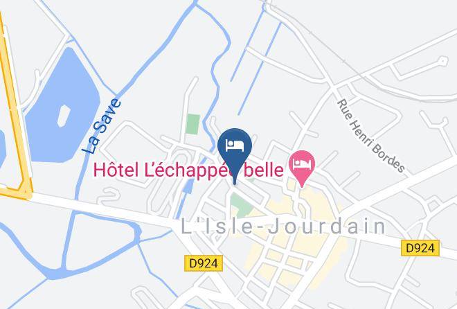 Gers - Chambres D'hote Maison De Save Magasin De Decoration Maps