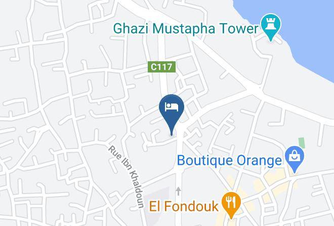 Djerba - Maison De Vacance Maps