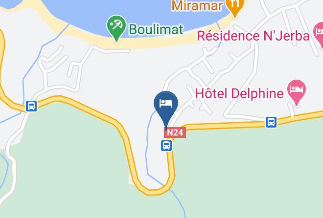 Bejaia - Maison De Vacances Boulimat Maps