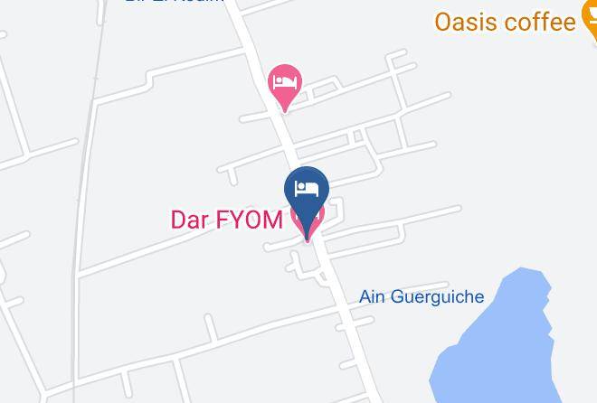 Tunisia - Maison De Vacances Dar Fyom Maps