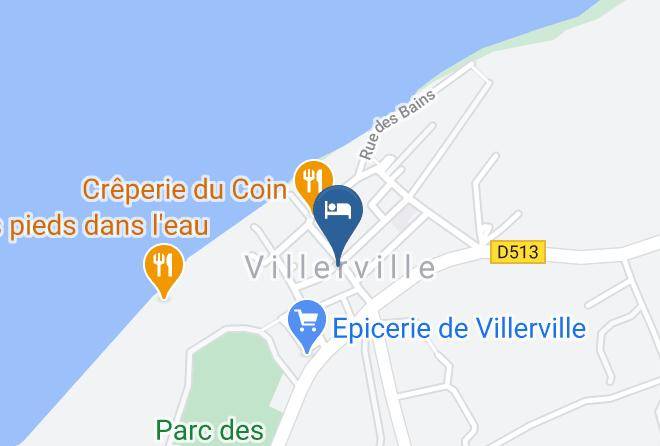 Calvados - Maison De Ville Villerville Maps