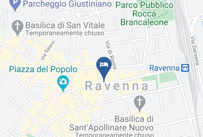 Ravenna - Maison Degli Artisti Maps