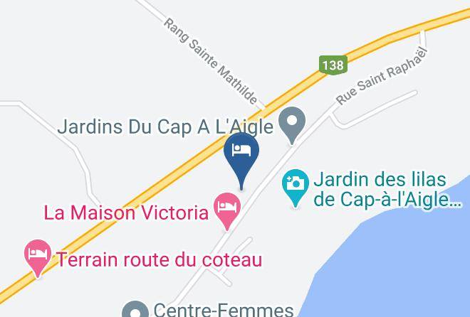 Charlevoix Est Regional County Municipality - Maison Des Lilas Maps