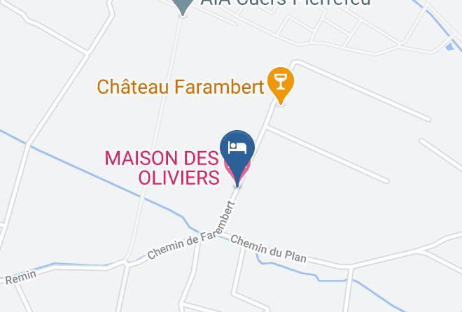 Var - Maison Des Oliviers Maps