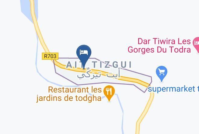 Meknes Tafilalet - Maison Dhote Valentine Maps