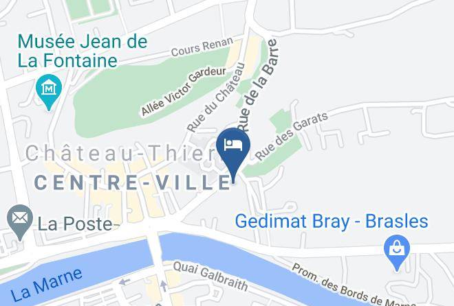 Aisne - Maison Dhotes Joussaume Latour Maps