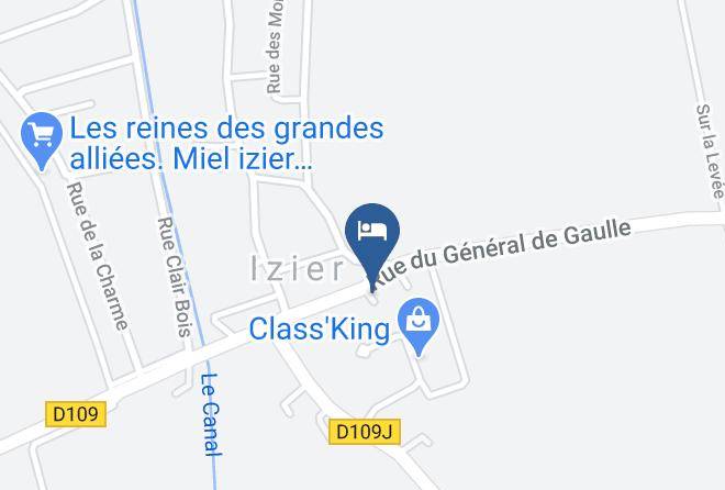 Cote D Or - Maison Dizier Maps