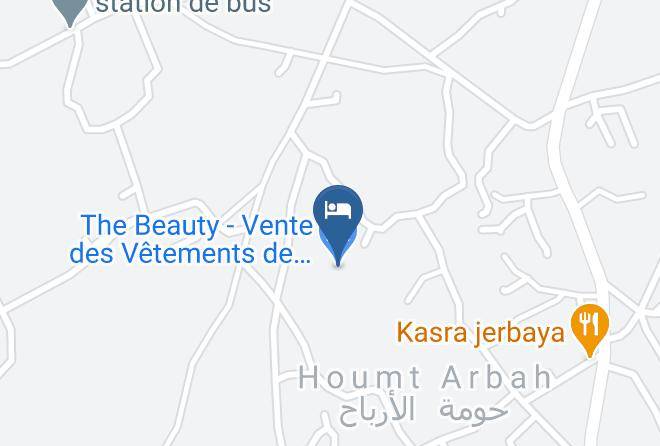 Djerba - Maison De Charme Mezraya Maps
