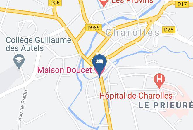 Saone Et Loire - Maison Doucet Maps
