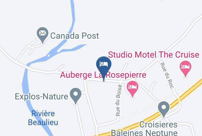 La Haute Cote Nord Regional County Municipality - Maison Du Forgeron Maps