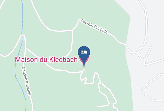 Haut Rhin - Maison Du Kleebach Maps