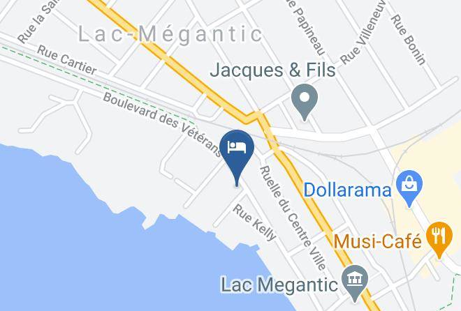 Le Granit Regional County Municipality - Maison Du Lac Maps