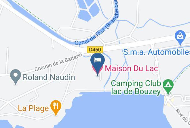 Vosges - Maison Du Lac Maps