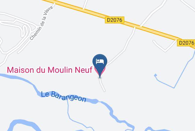 Cher - Maison Du Moulin Neuf Maps